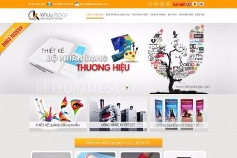 lehuydesign com website thiet ke in an gia re