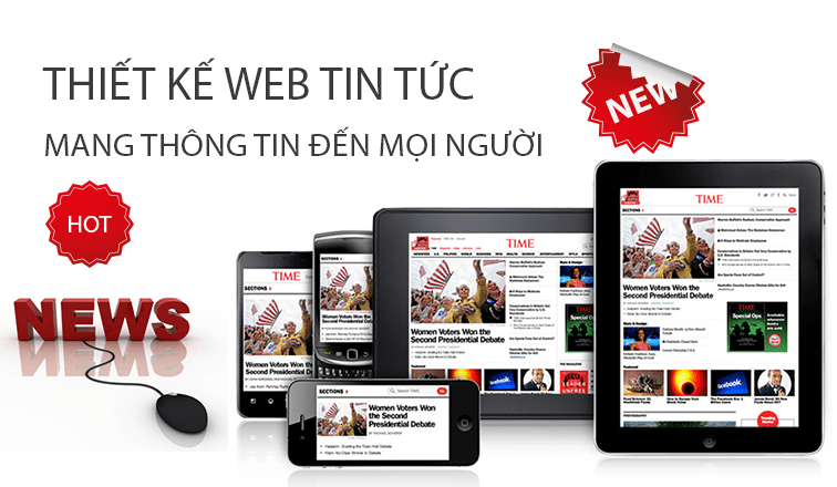 thiet ke web tin tuc